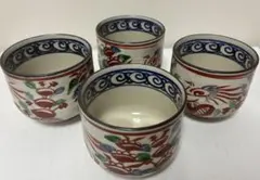 骨董品 和食器 飯碗 3点セット 染付 花柄 宝船 - メルカリ