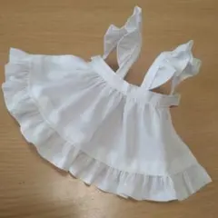 リカちゃん 肩フリルエプロン