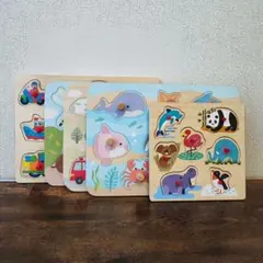 知育パズル5セットまとめ売りのサムネイル