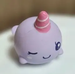くじらのミリー　ミニ　スクイーズ パープル　ブルーム　BLOOM