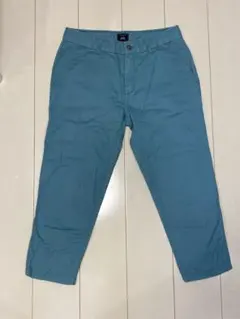 Gap 青　クロップドパンツ　31