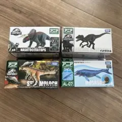 アニア　ジュラシックワールド　など、4体セット