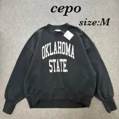 【タグ付き】cepo スウェット トレーナー　Mサイズ