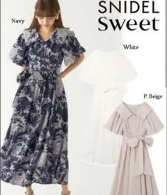 みーちゃんれおくん様専用☆snidel☆ ボリュームスリーブシャツワンピース