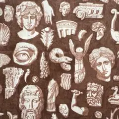 リバティ　タナローン　Archaeology ブラウン　27x54cm