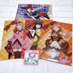 ラブライブ クリアファイル コースター セブンイレブン ららぽーと