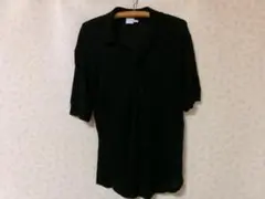90552 ARMANI COLLEZIONI 半袖シャツ　黒　Mのサムネイル