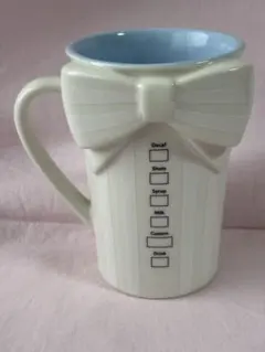 スターバックスマグ　ウィンター　2020 ホリデー　リボン　ストライプ