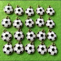 No.808 サッカーボールのチャーム【20個】