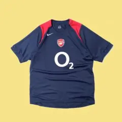 NIKE アーセナル　O2 スウェット　05/06 希少 NIKE アーセナル スウェット O2 ユニフォーム 05/06 - メルカリ