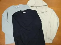★★3着セット 極美品 値下 底値 期間限定 1回着用 ユニクロ シャツ M★★