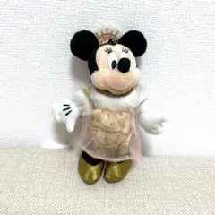 ミニー　ぬいぐるみバッチ　クリスマス　2007 ディズニー　まとめ購入歓迎