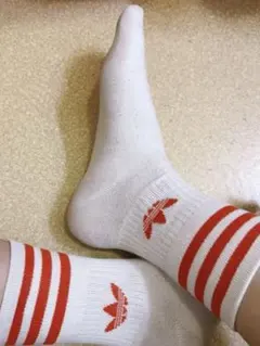 アディダス カジュアルソックス ホワイト