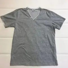 Vネック Tシャツ グレーのサムネイル