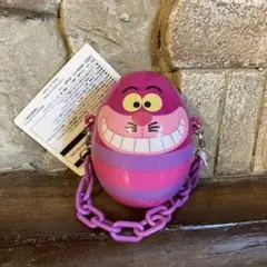 チェシャ猫 ストラップ付きエッグ型キャラクター