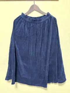 コーデュロイ ロングスカート