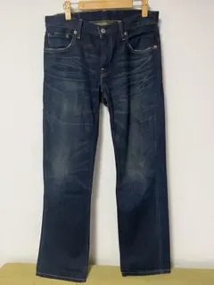 Levi's 502 ダークブルー ストレートジーンズ W30 L33