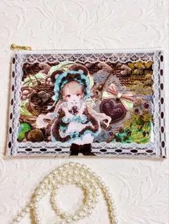 cotton girls 軟質 ミニファスナーポーチ C703