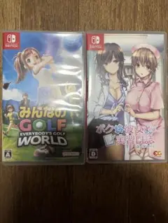 ニンテンドースイッチ用ソフト 2本セット まとめ売り