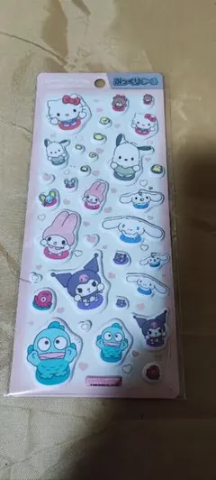 ハローキティぷっくりシール3枚セット