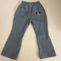 miccorrid ミニーマウス刺繍デニムパンツ 100
