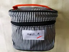 agnes b. アニエスb. スクウェア型お化粧ポーチ 未使用品