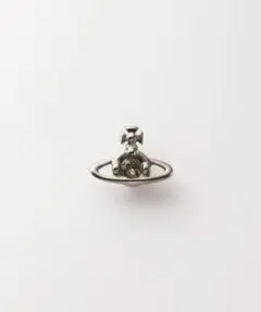 片耳【美品】ナノソリティアスタッドピアス グリーンクリスタル
