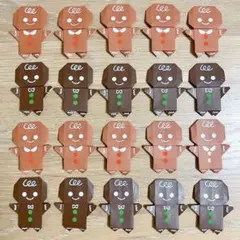 折り紙 ジンジャーマン(小)20枚 クリスマス ハンドメイド