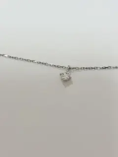 美品 ete PT900 850 ダイヤモンド 0.1ct ネックレス ブライトのサムネイル