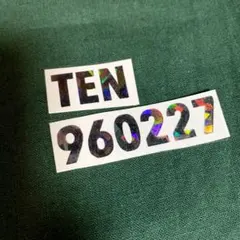 NCT テン ホログラムステッカー