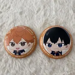 ハイキュー!! 缶バッジ 2個セット