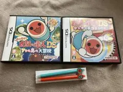 太鼓の達人DS 2本セット + バチペン