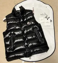 【未使用に近い】モンクレール TIBB ダウンベスト ブラック サイズ2