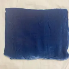 ブルーのベロア生地