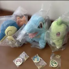ポケモン 一番くじ ぬいぐるみ ヒトカゲ フシギダネ ゼニガメ 3体