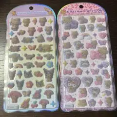 【正規品】サンリオ コットンパフィーシール 2種セットのサムネイル