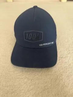100percent ワンハンドレッドパーセント キャップ　帽子　ネイビー