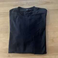 UNIQLO ブラック 長袖カットソー XL
