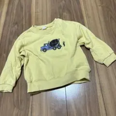 petit main トラック刺繍 トレーナー 110cm