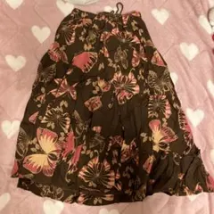 gap 蝶柄スカート 140㎝