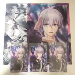 IDOLiSH7 アイナナ　クリアビジュアルポスター　ウエハースカード　逢坂壮五