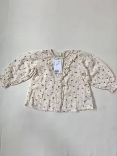 【新品】H&M 花柄ブラウス　シャツ　85cm