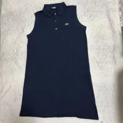 ラコステ ノースリーブポロシャツ ネイビー