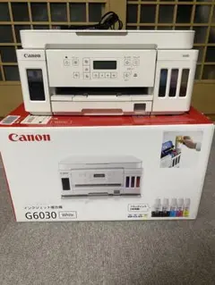 Canon G6030 ホワイト インクジェット複合機　ギガタンク