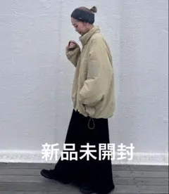 pon企画 中綿スタンドカラージャケット　ベージュのサムネイル