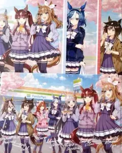 ウマ娘 ファミリーマート クリアファイル