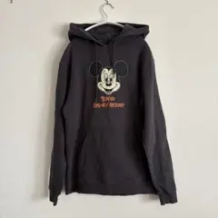 東京ディズニーリゾート ミッキー パーカー M Disneyチャコールグレー
