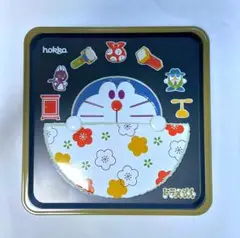 【新品】ドラえもん ビーバー エンボス缶 （黒）缶のみ