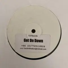 get my on down レコード