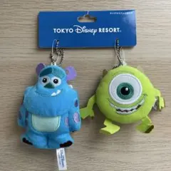 ディズニーリゾート　モンスターズインク　ぬいぐるみバッジセット